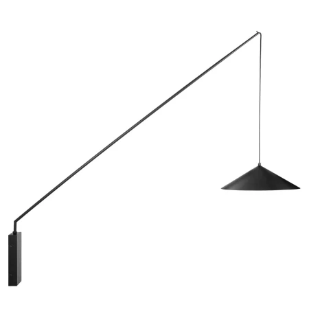 Lampa ścienna loft design SWING czarna 151 cm DI-AR-052-PT black - Step Into Design